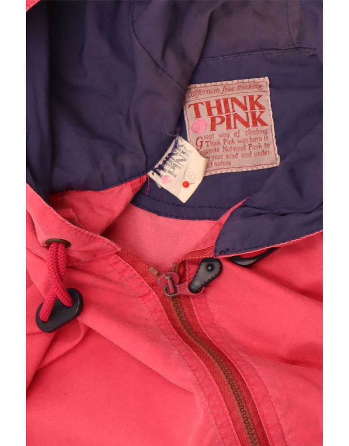 Think Pink Herren-Regenjacke mit Kapuze, IT 52 XL, Polyamid