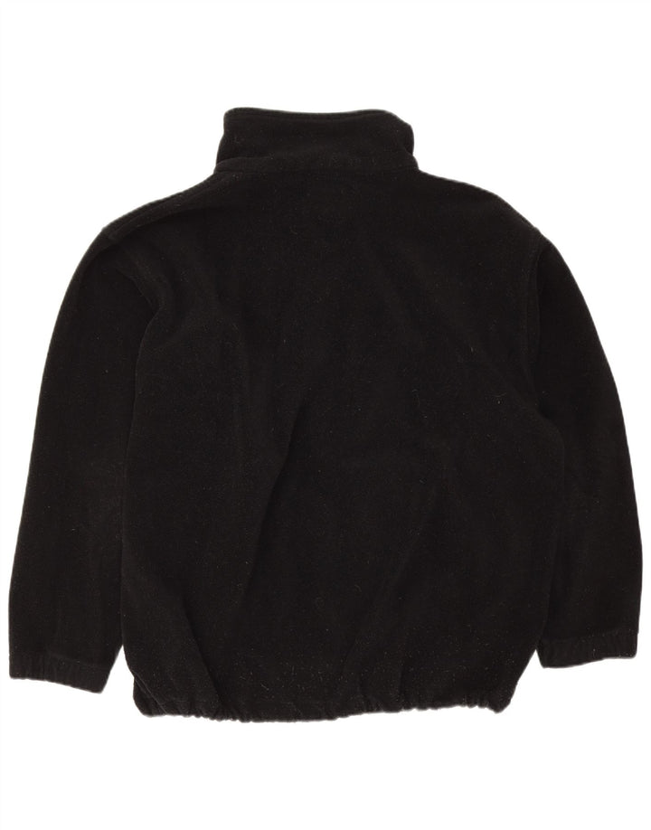 Vintage Herren Fleecejacke UK 42 XL Schwarz