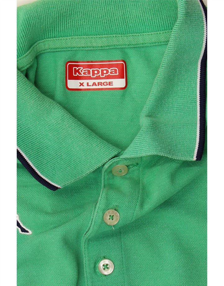 Kappa Herren Poloshirt XL Grün