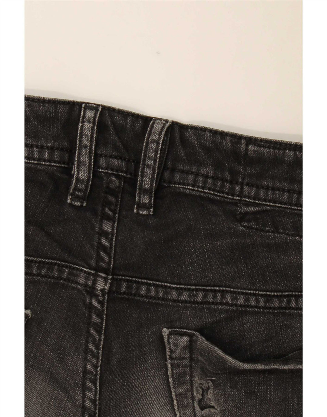 Diesel Herren Thommer Denim Shorts W29 Mittelschwarze Baumwolle
