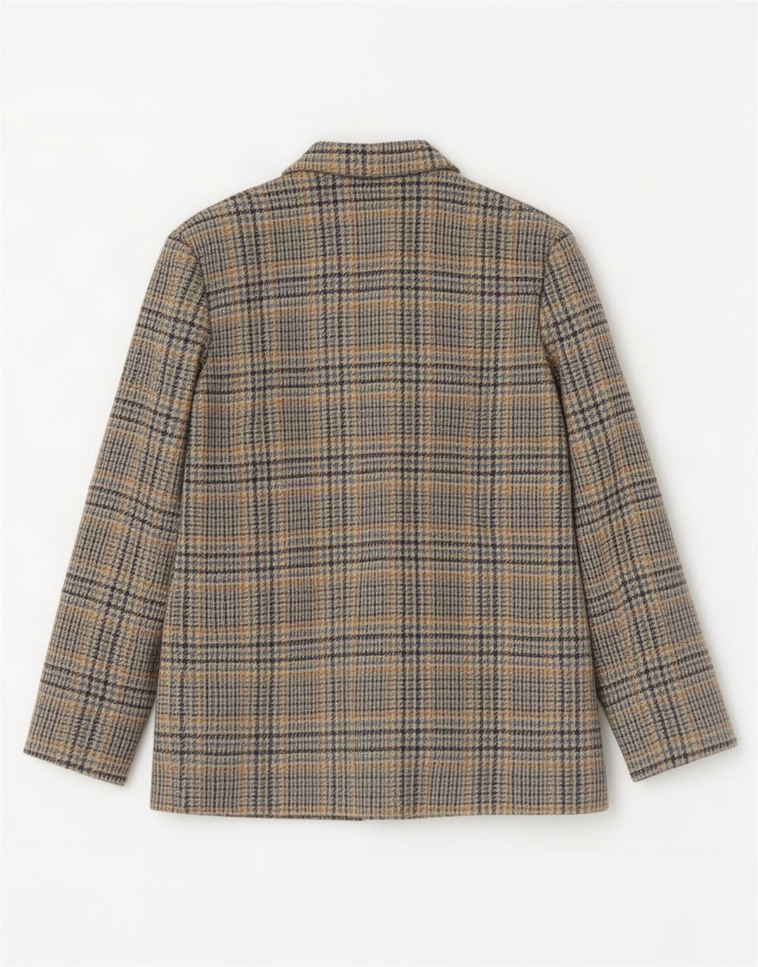 Oxford Damen-Blazer mit 2 Knöpfen, Gr. 14, groß, mehrfarbig, Hahnentrittmuster
