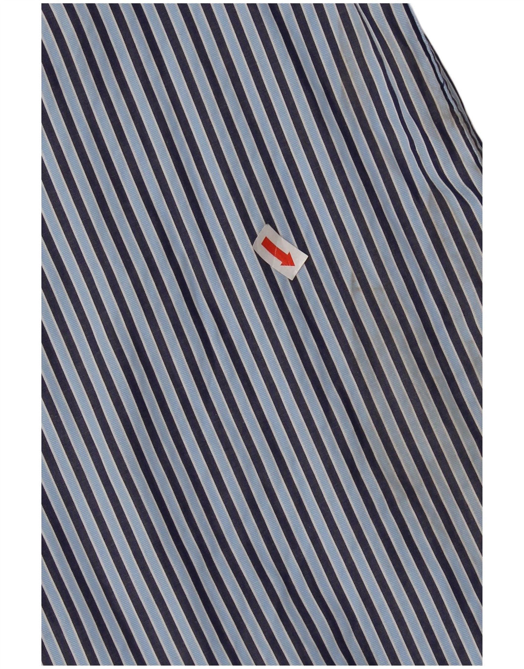 Gant Herren-Hemd mit normaler Passform, mittelblaue Nadelstreifen-Baumwolle