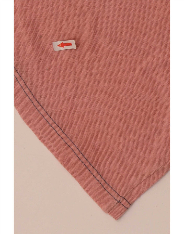 Tommy Hilfiger Herren-Poloshirt aus mittelrosa Baumwolle