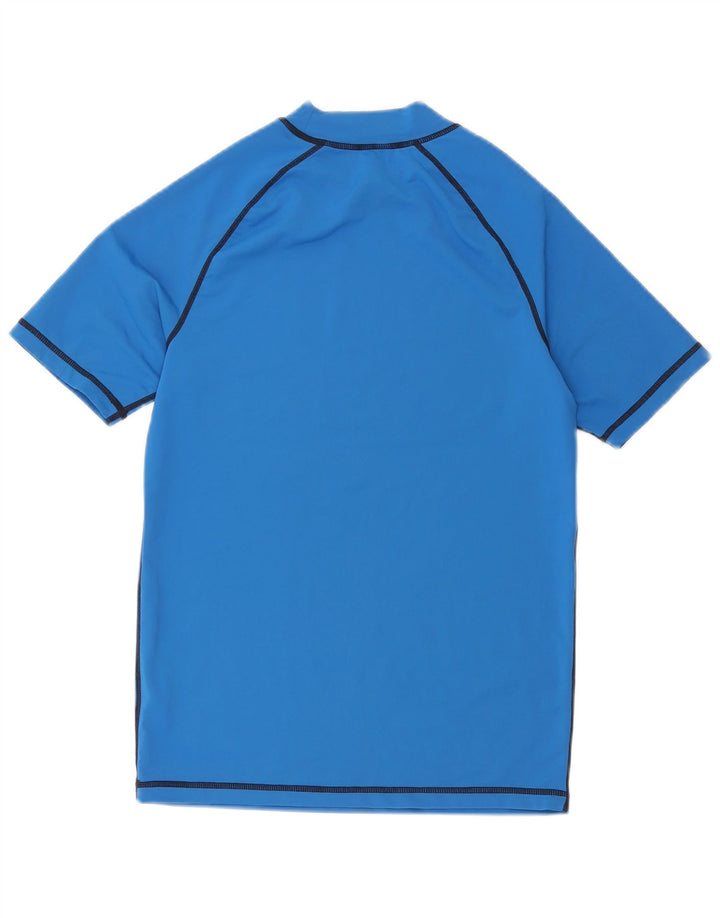 Mountain Warehouse Herren-T-Shirt-Oberteil, kleines, blaues Nylon