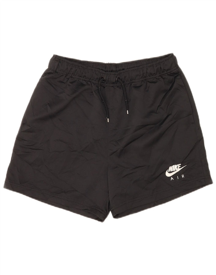 Nike Herren-Sportshorts mit Grafik, Größe S, Schwarz, Polyester, Sport