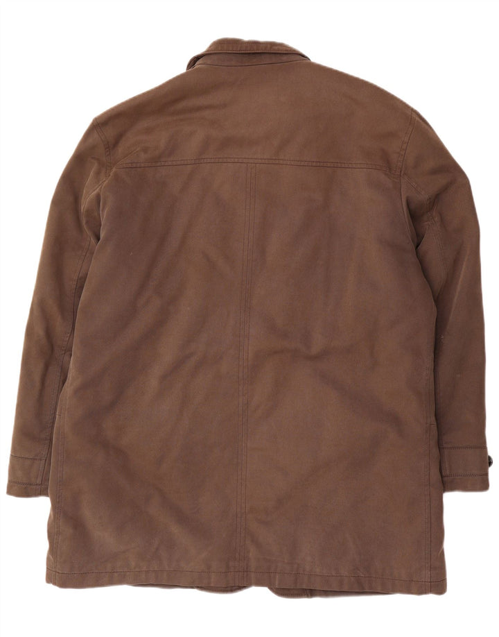 Mabrun Herren Utility Jacke IT 56 3XL Braune Baumwolle