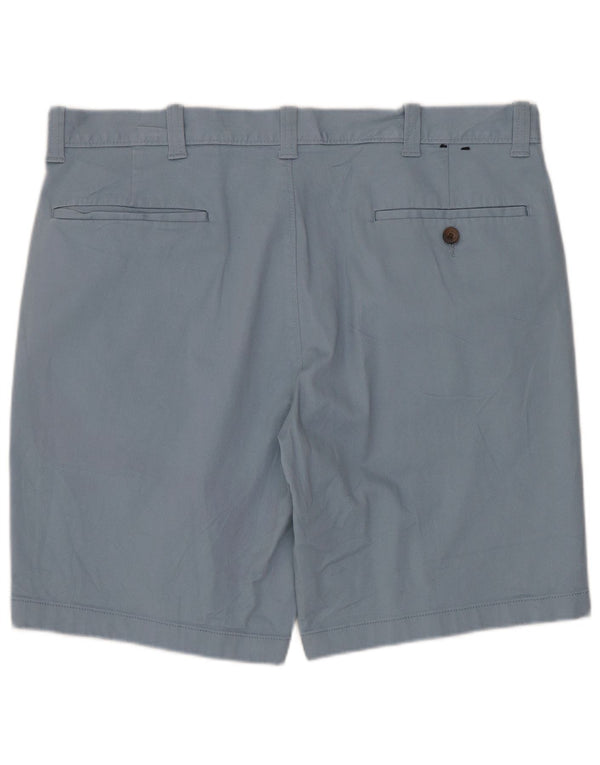 J. CREW Herren-Chinoshorts W34, Größe L, Blau, Baumwolle