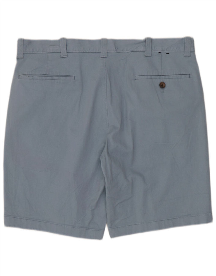 J. CREW Herren-Chinoshorts W34, Größe L, Blau, Baumwolle