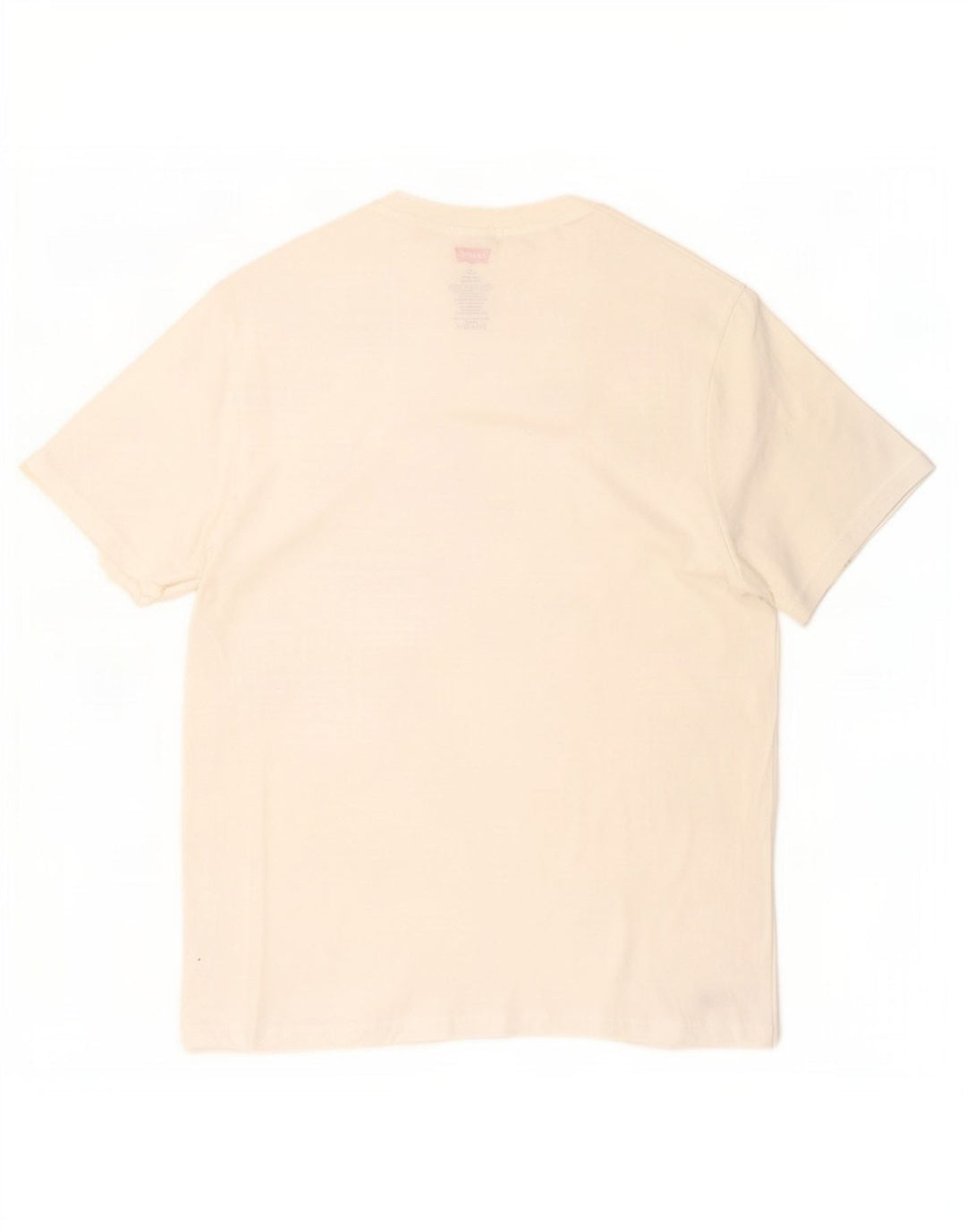 Levi's Herren-T-Shirt-Oberteil aus mittelweißer Baumwolle