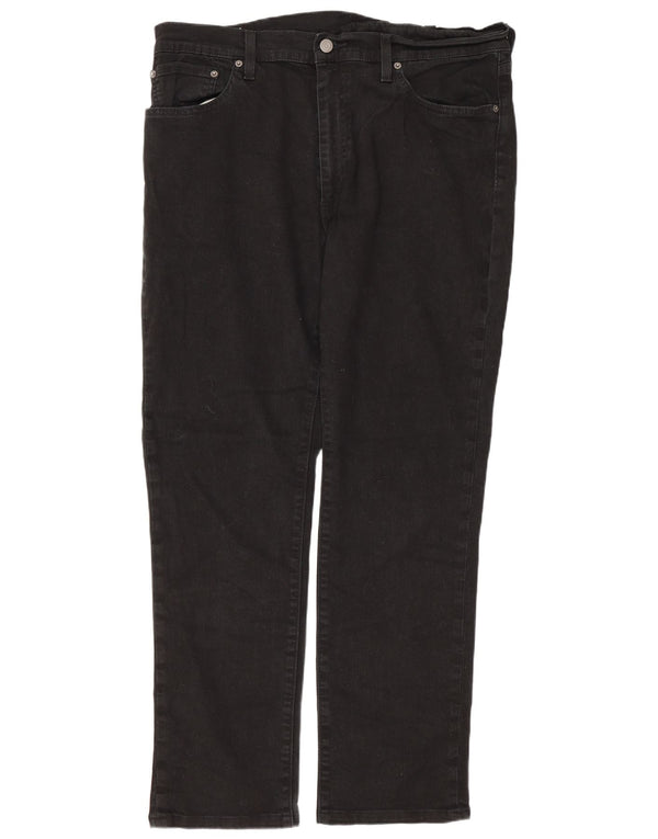 Levi's Herren 511 Slim Jeans W38 L32 schwarze Baumwolle