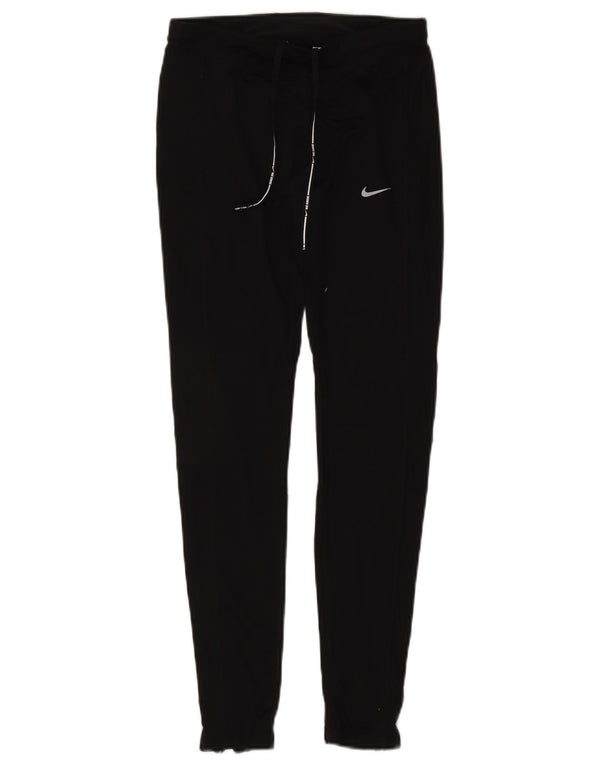 Nike Damen Leggings UK 8 Small Schwarz Polyester