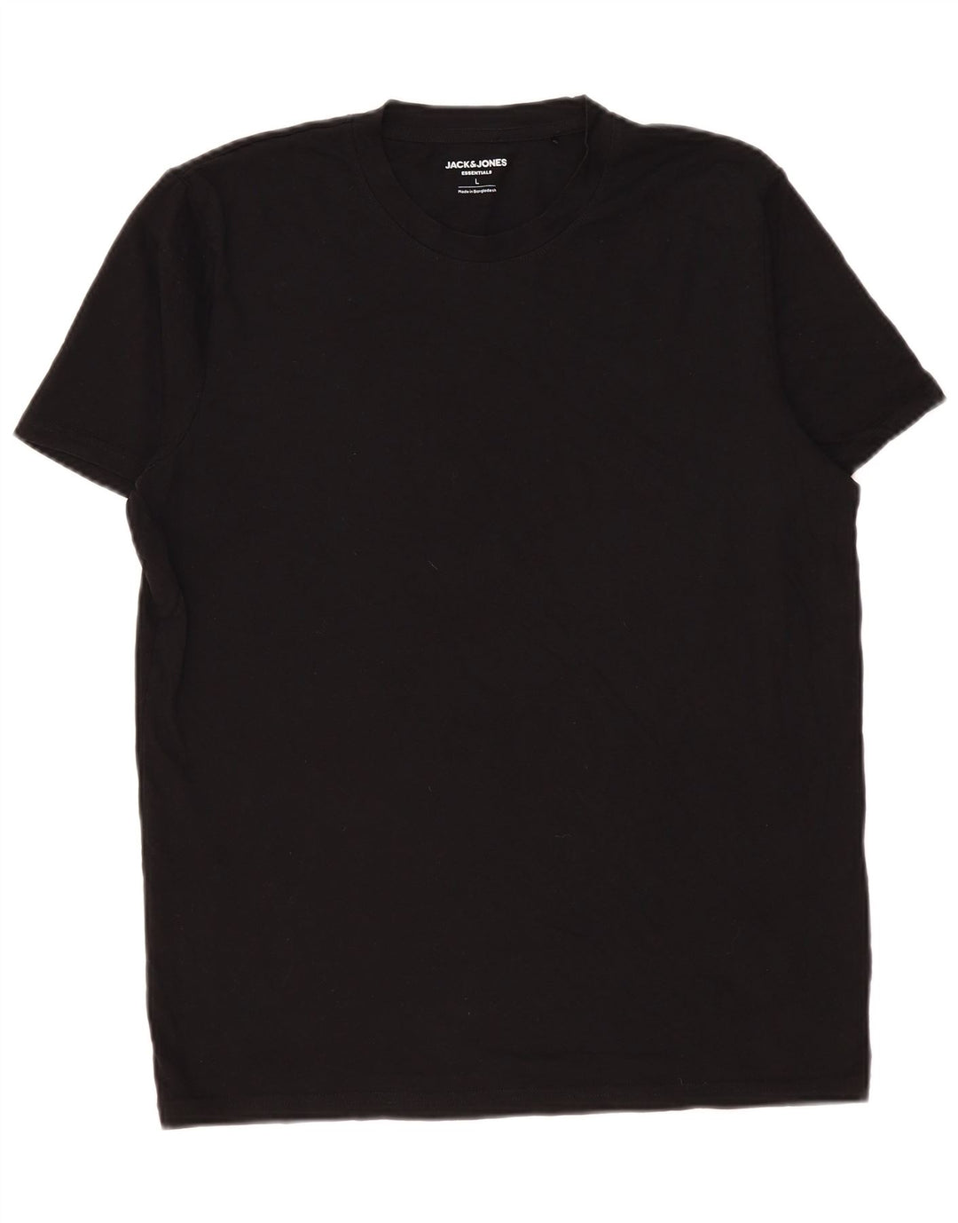 Jack & Jones Herren T-Shirt Top Large Schwarz Baumwolle