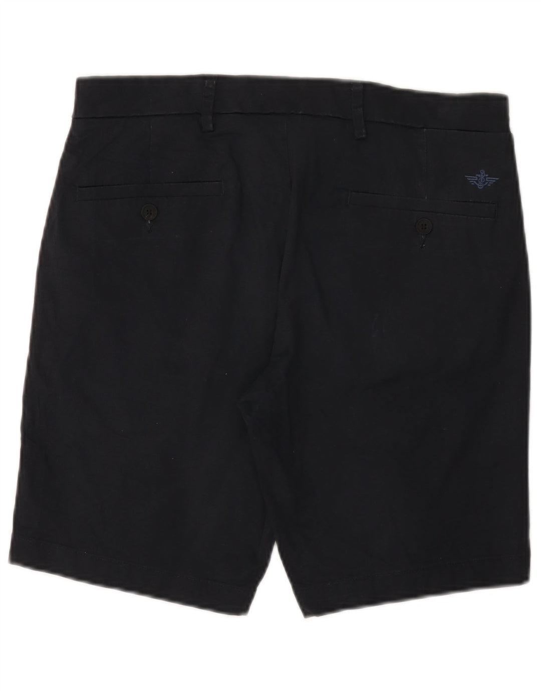 Dockers Herren Chino-Shorts W31 Mittelschwarze Baumwolle