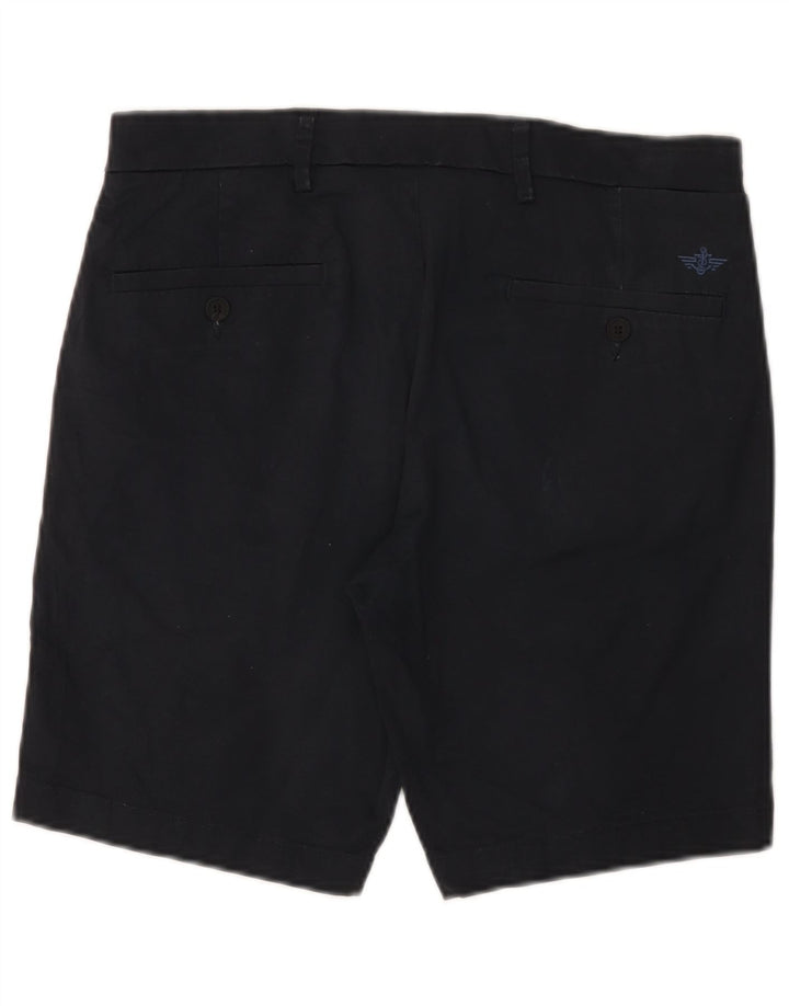Dockers Herren Chino-Shorts W31 Mittelschwarze Baumwolle