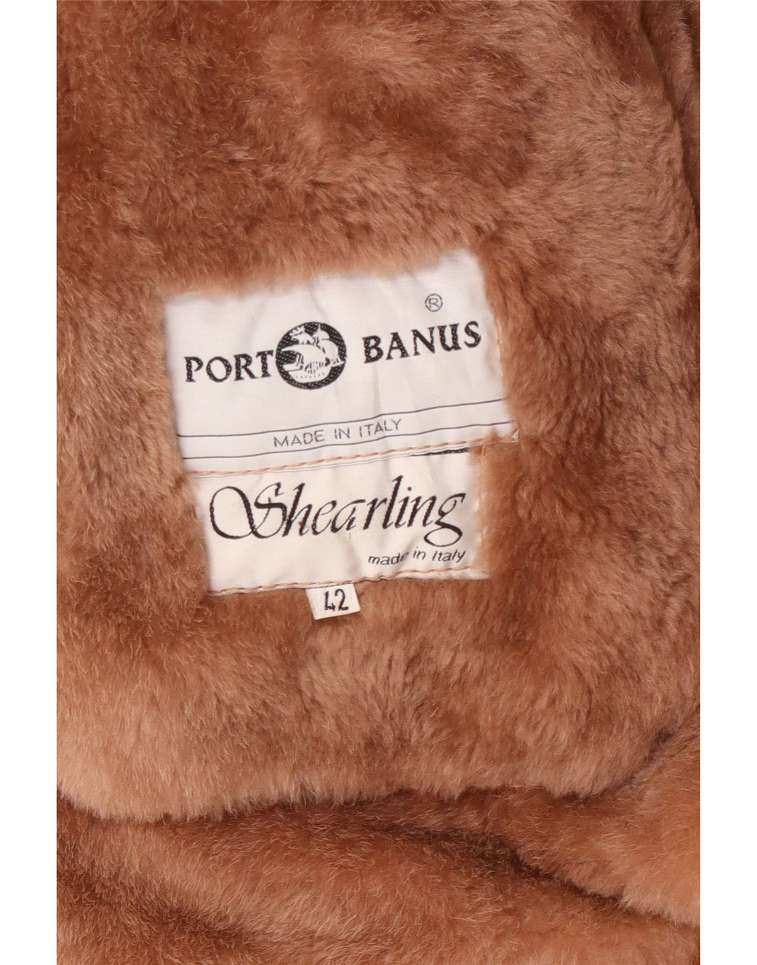 Port Banus Damen-Übergröße-Jacke mit Kapuze IT 42 Mittelorange