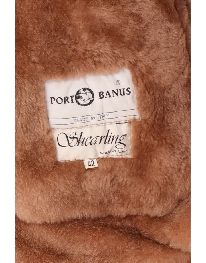 Port Banus Damen-Übergröße-Jacke mit Kapuze IT 42 Mittelorange
