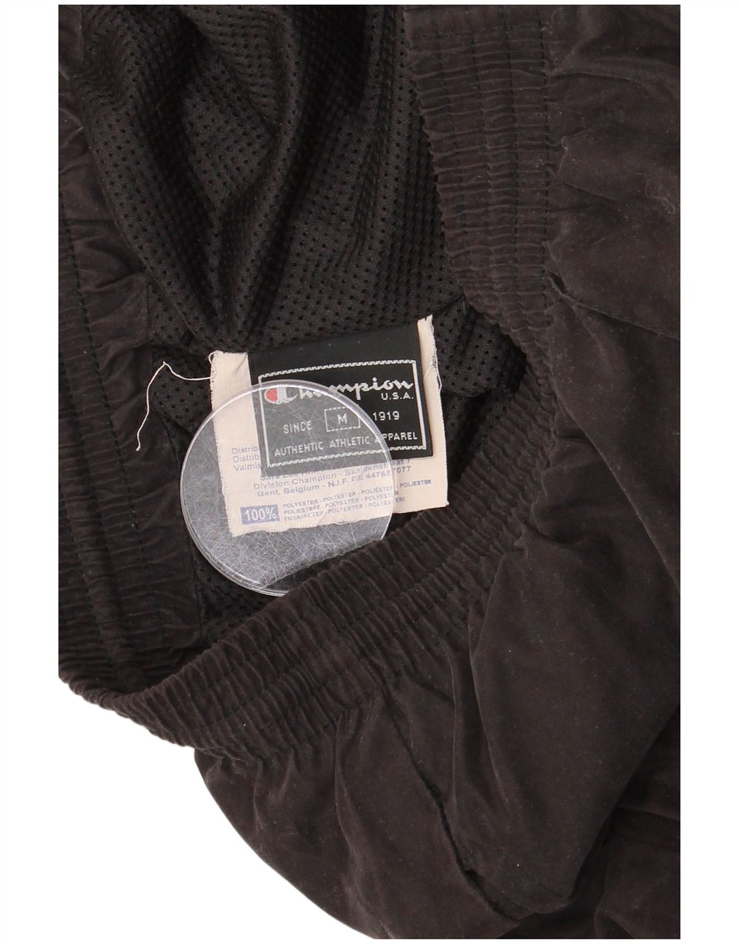 CHAMPION Herren-Trainingshose, Mittelschwarz, Polyester