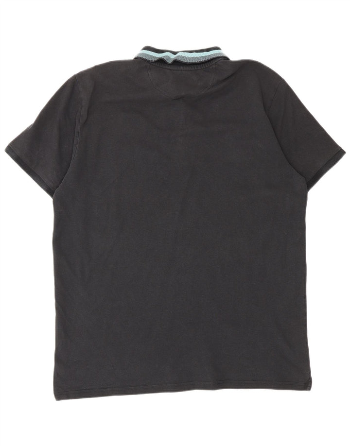 CHAMPION Herren-Poloshirt, groß, schwarze Baumwolle