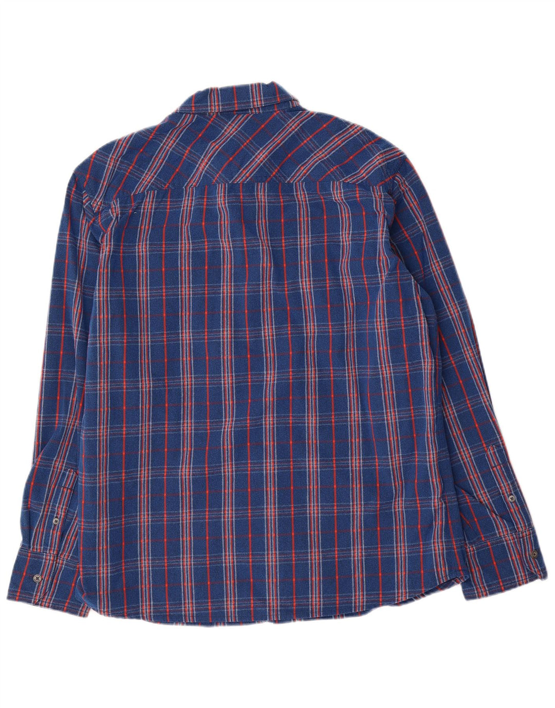 Berghaus Herren-Flanellhemd, groß, blau kariert, Polyamid
