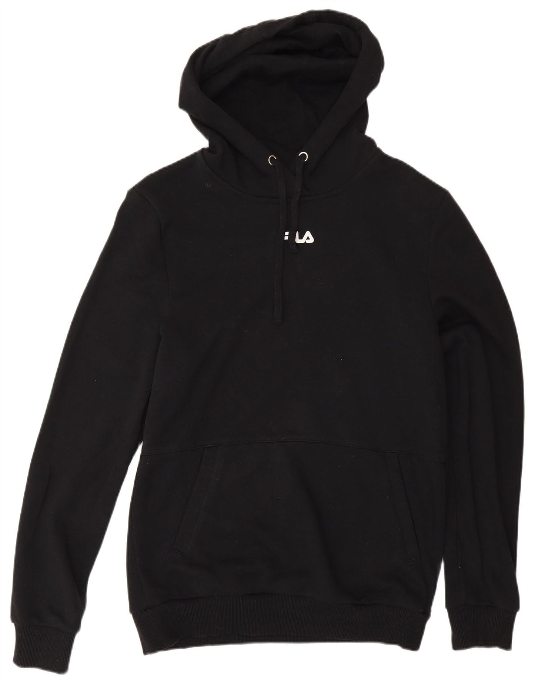 Fila Herren Kapuzenpullover IT 50 Mittelschwarze Baumwolle