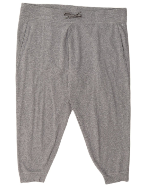 Marks & Spencer Damen Trainingshose Jogger UK 24 4XL Grau meliert