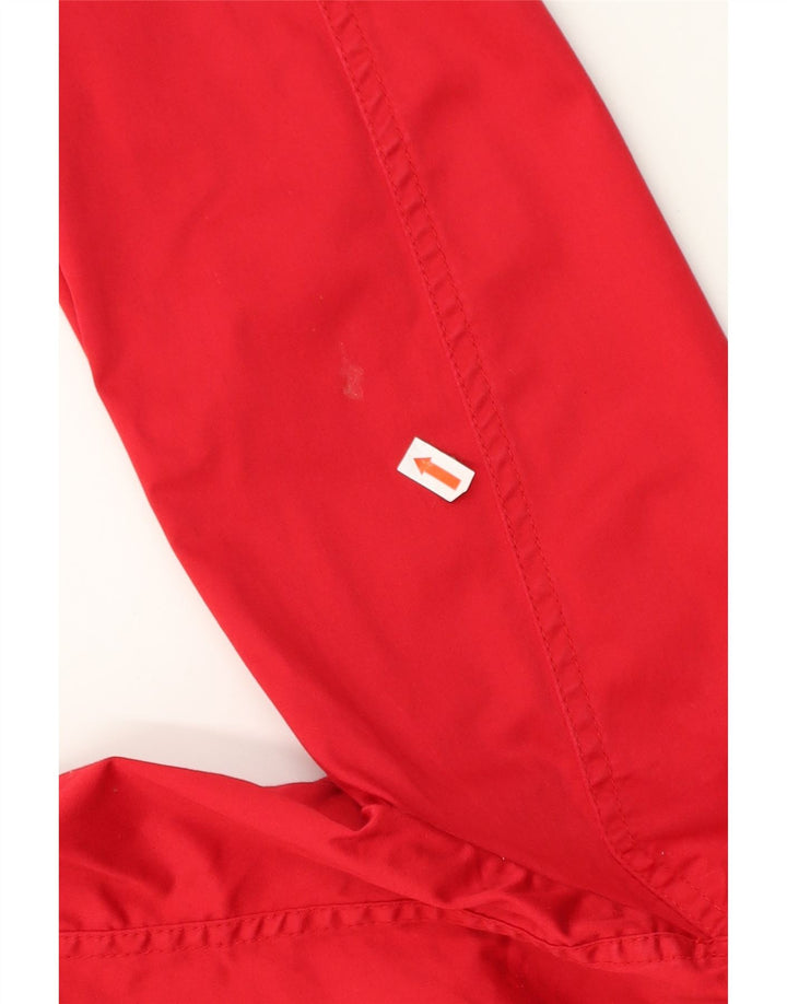ESPRIT Womens Crop Utility Jacket UK 20 2XL Red Cotton Vintage Esprit and Second-Hand Esprit from Messina Hembry 