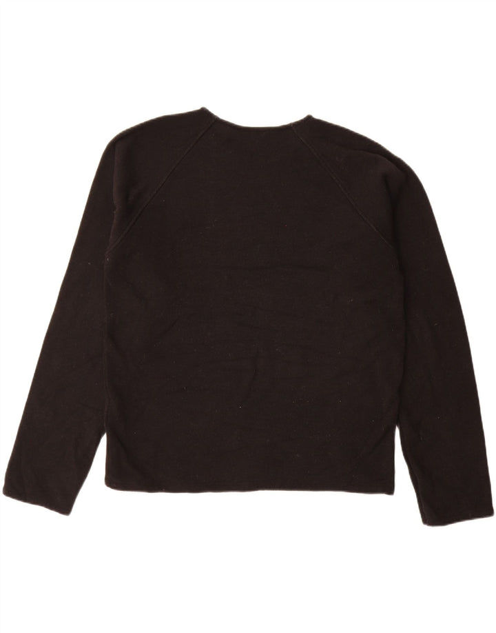 ZARA Damen-Sweatshirt in Übergröße, Gr. 14, Mittelschwarz, Polyester