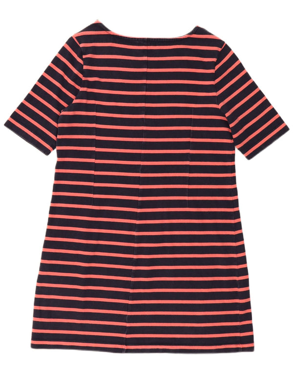 Gap Damen T-Shirt-Kleid UK 18 XL Marineblau gestreift