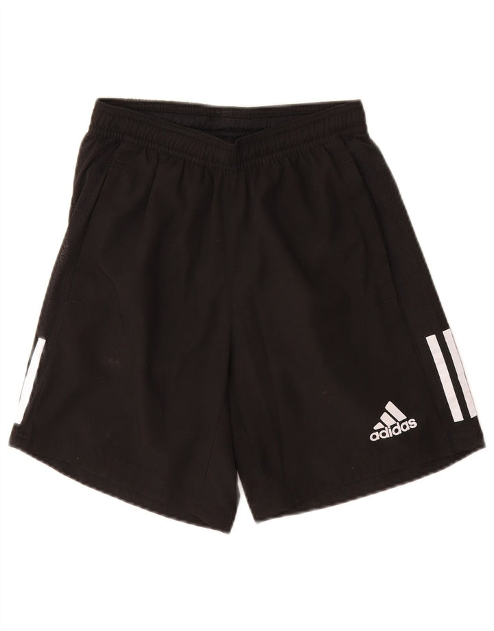 ADIDAS Sportshorts für Jungen, 6–7 Jahre, XS, schwarzes Polyester
