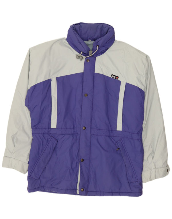 Bailo Herren-Skijacke mit Kapuze, IT 52 XL, Blau, Farbblock