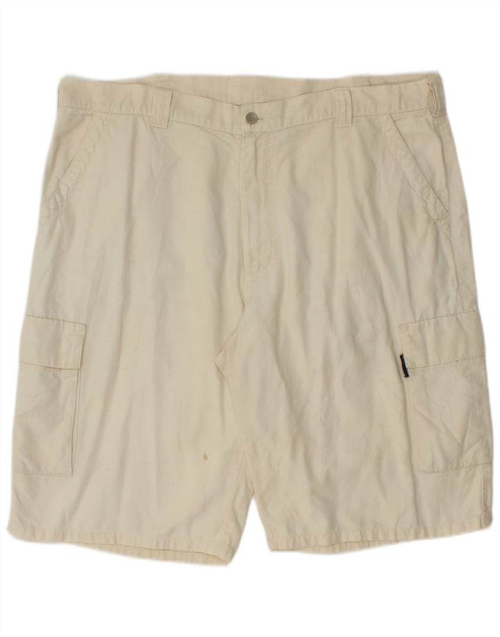 North Sails Herren Cargoshorts IT 54 2XL W38 Off White Baumwolle