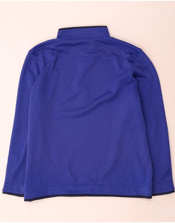 Under Armour Herren-Sweatshirt mit Reißverschluss, XL, blau, Polyester