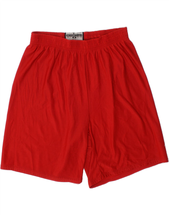 STARTER Boys Sport Shorts 8-9 Years Medium Red Polyester Vintage Starter and Second-Hand Starter from Messina Hembry 