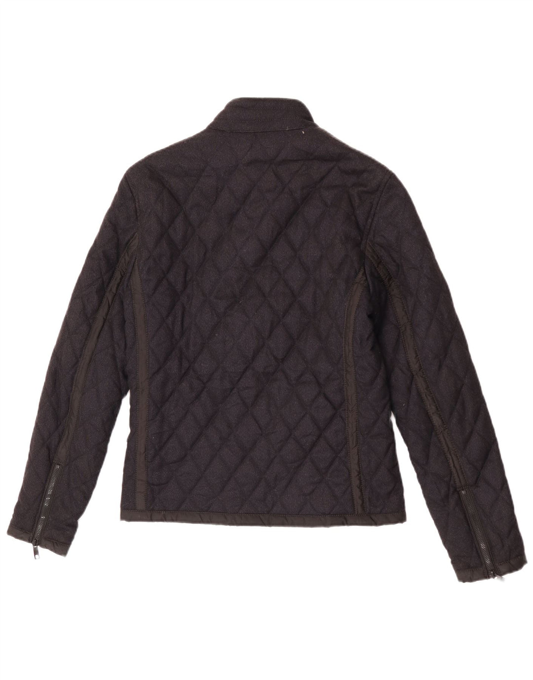 Zara Herren Steppjacke UK 36 Small Schwarz Polyester