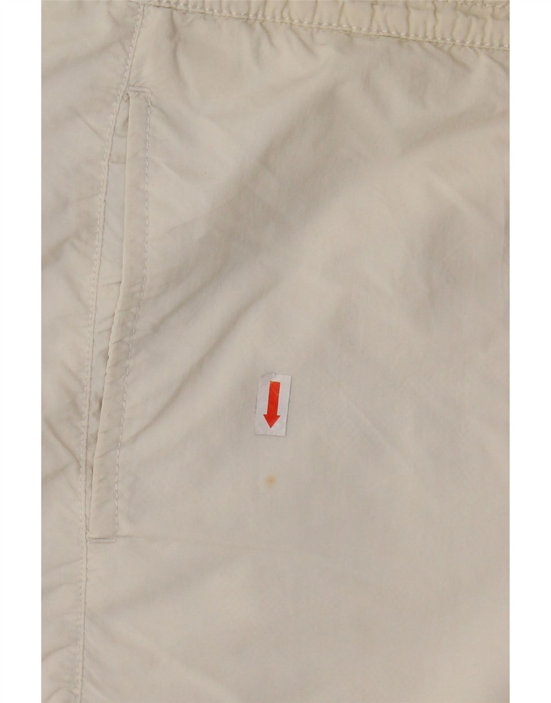 Emporio Armani Herren Badeshorts IT 48 Medium Weiß Polyamid