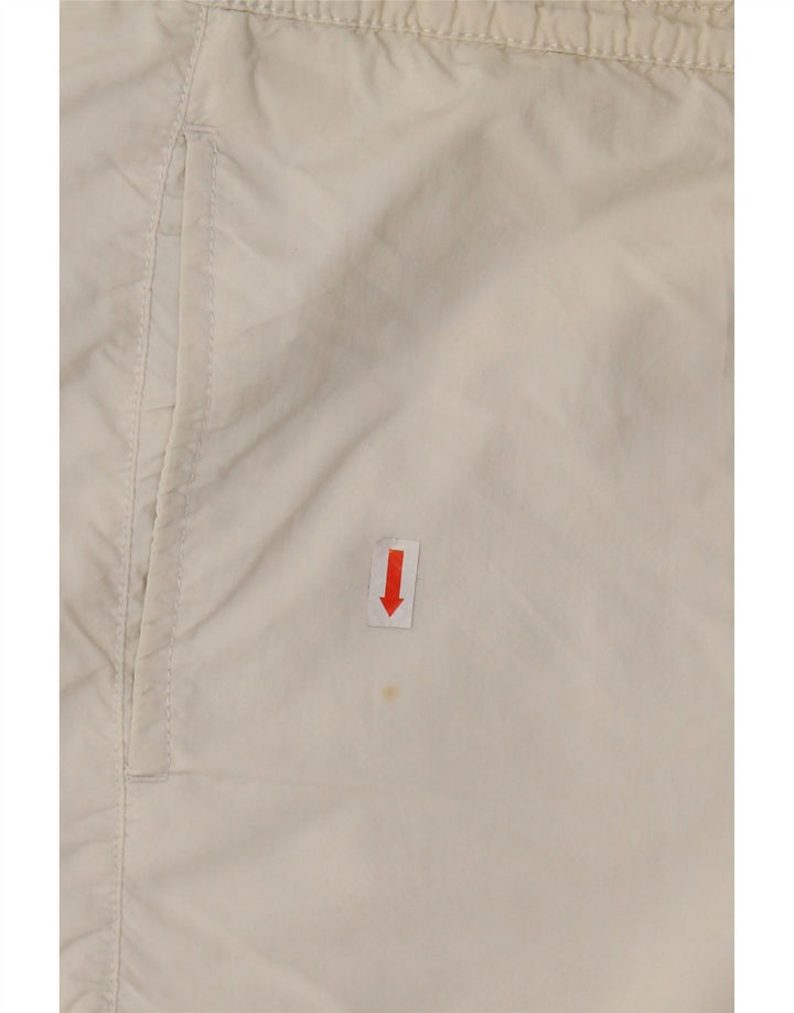 Emporio Armani Herren Badeshorts IT 48 Medium Weiß Polyamid