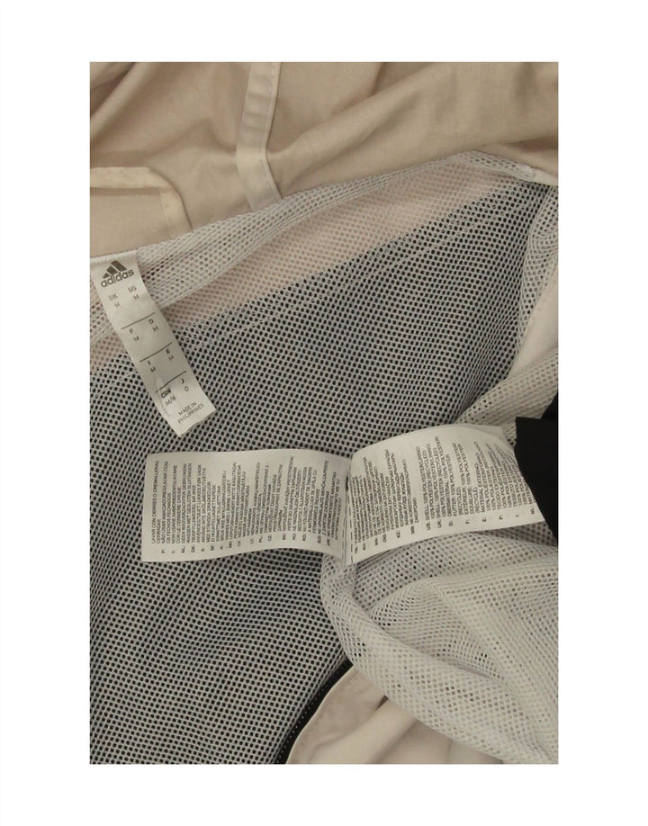 Adidas Herren-Trainingsanzug mit Kapuze, Jacke, Mittelschwarz, Farbblock-Polyester