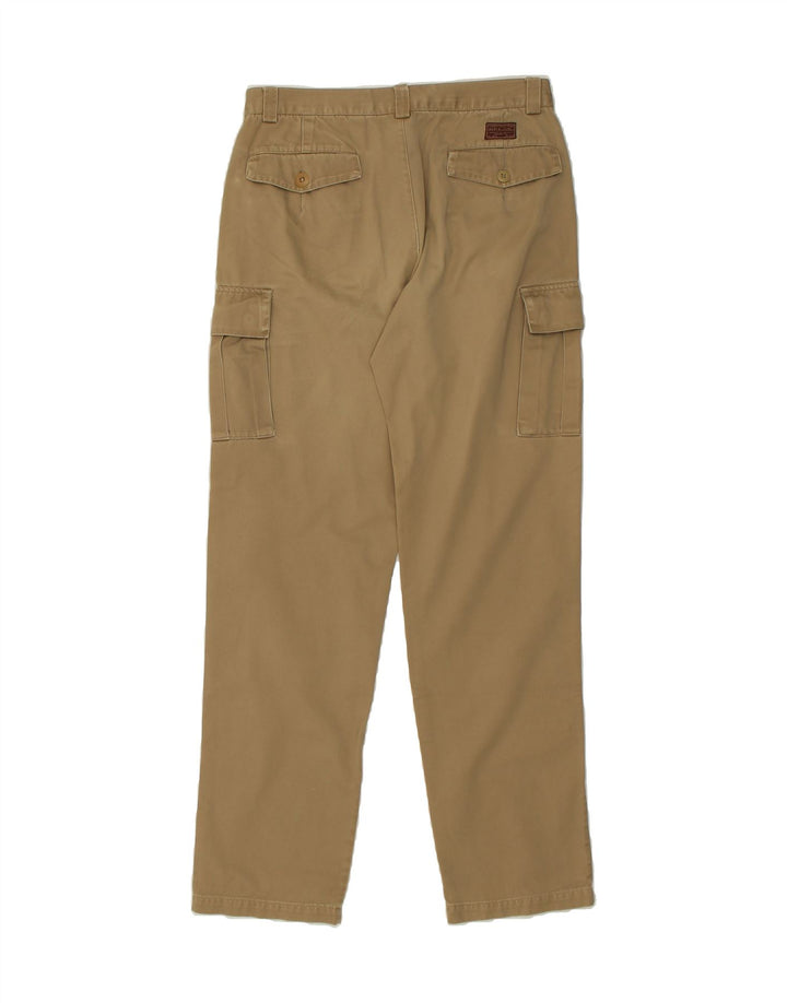 RIFLE Mens Slim Cargo Trousers W32 L33 Brown Vintage Rifle and Second-Hand Rifle from Messina Hembry 