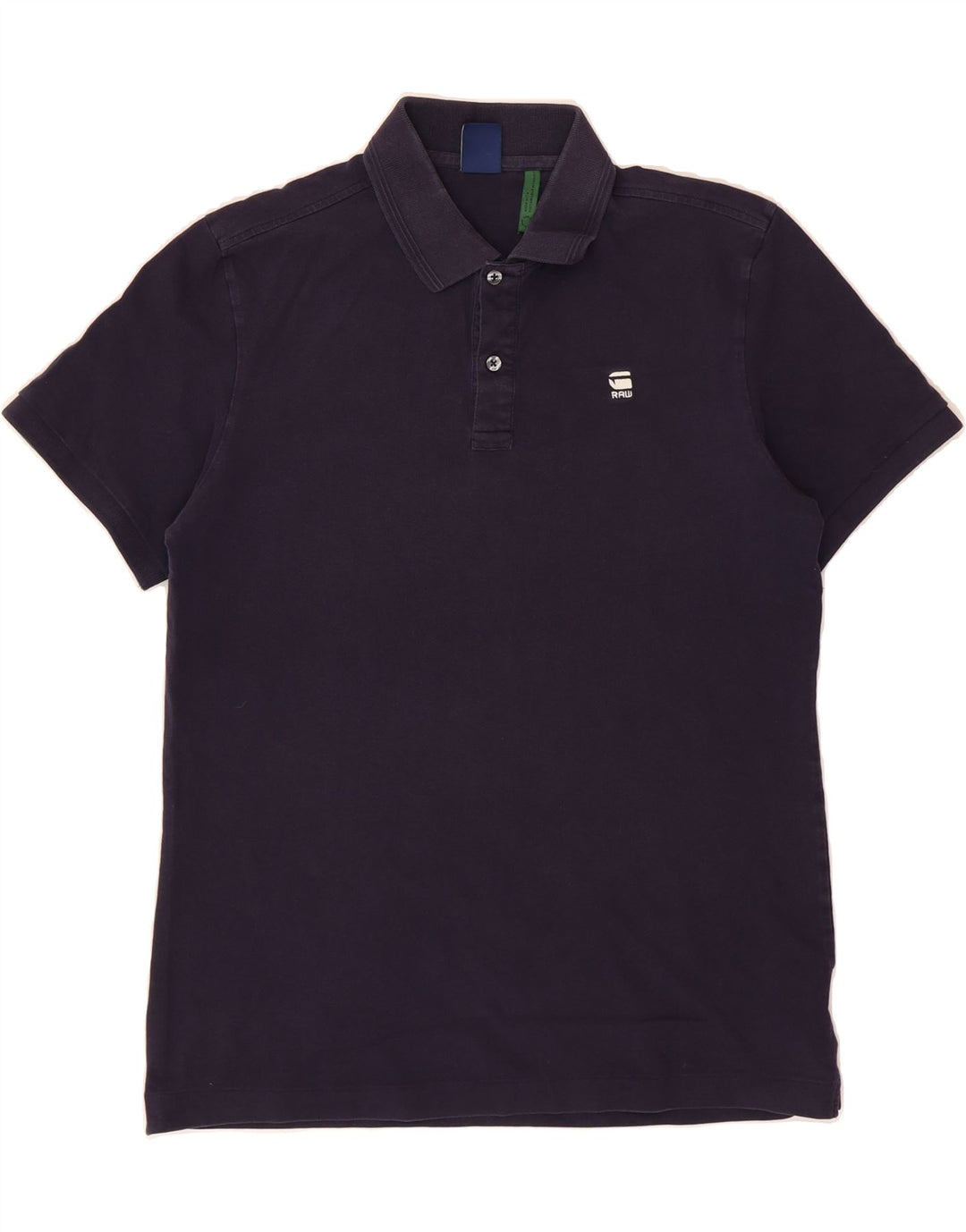 G-STAR Mens Polo Shirt Large Navy Blue Cotton Vintage G-Star and Second-Hand G-Star from Messina Hembry 