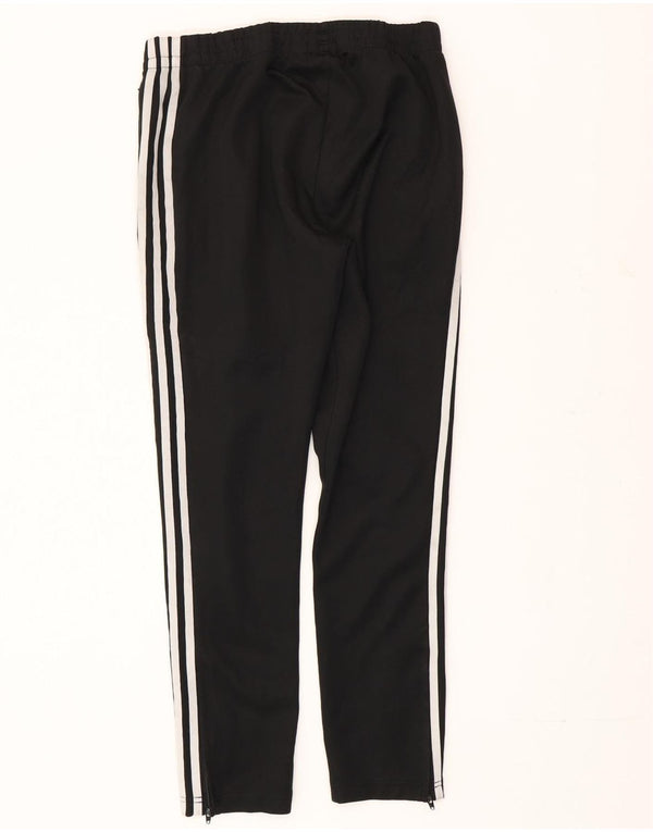 Adidas Damen Trainingshose UK 14 Medium Schwarz Polyester