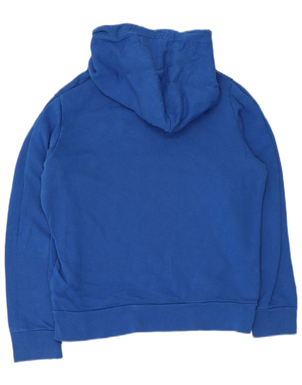 Diesel Jungen-Kapuzenpullover mit Grafik, 15–16 Jahre, blaue Baumwolle