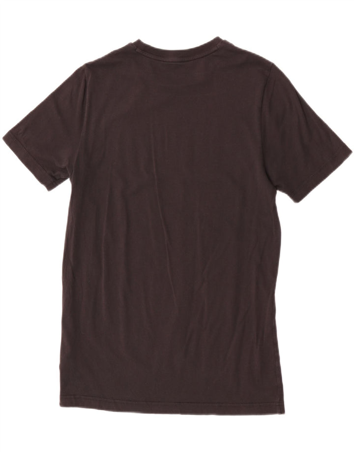Puma Herren Grafik T-Shirt Top Small Schwarz Baumwolle