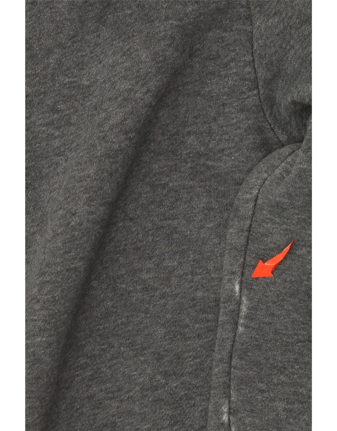 ADIDAS Herren Kapuzenpullover, groß, graue Baumwolle