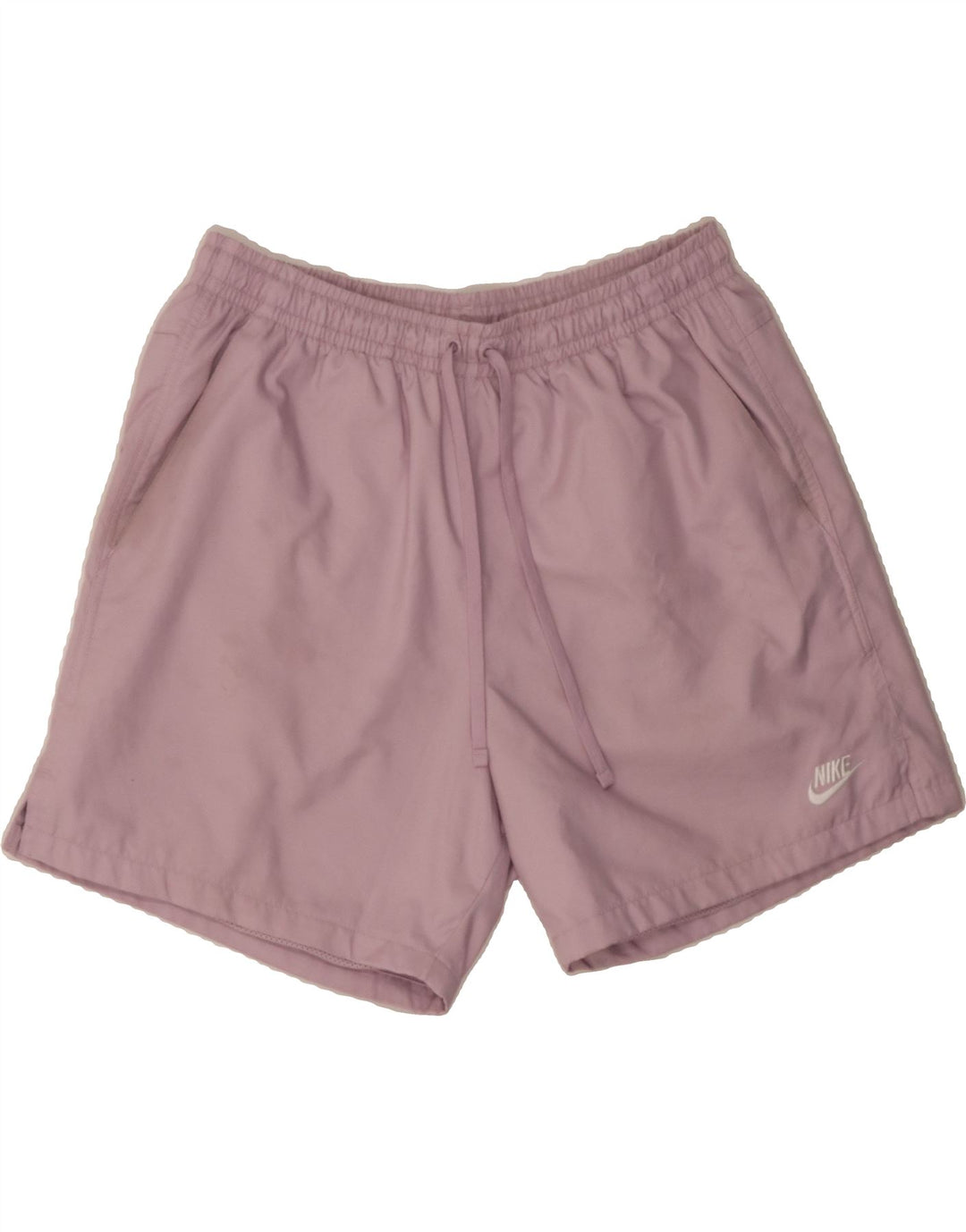 NIKE Womens Sport Shorts UK 14 Large Pink Polyester Vintage Nike and Second-Hand Nike from Messina Hembry 