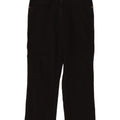 WRANGLER Herren Texas Straight Jeans W30 L26 Schwarze Baumwolle