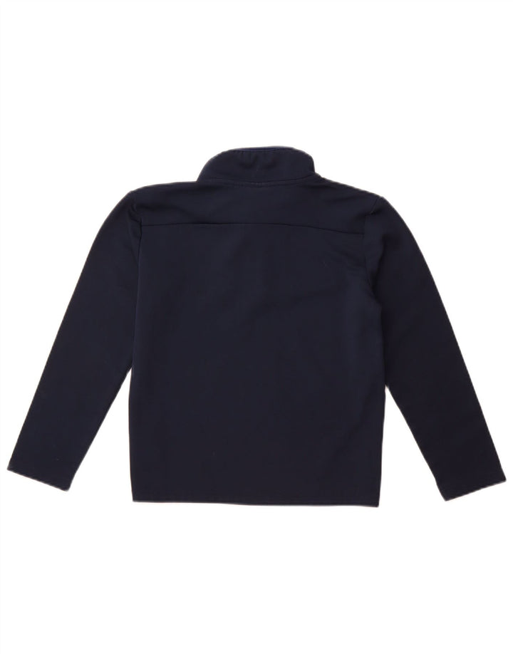 Canterbury Jungen-Pullover-Trainingsoberteil mit Reißverschluss am Hals, 9–10 Jahre, Marineblau