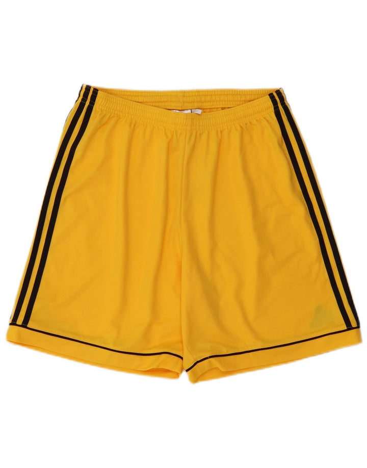 Adidas Herren Climalite Sport Shorts Großes gelbes Polyester