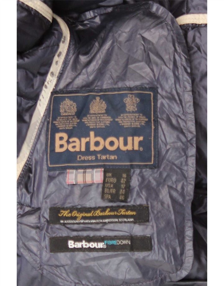 Barbour Damen Wattierte Jacke UK 16 Large Marineblau