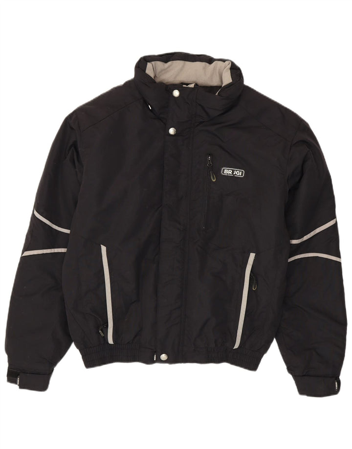 Brugi Herren Wattierte Jacke UK 38 Medium Schwarz Polyamid