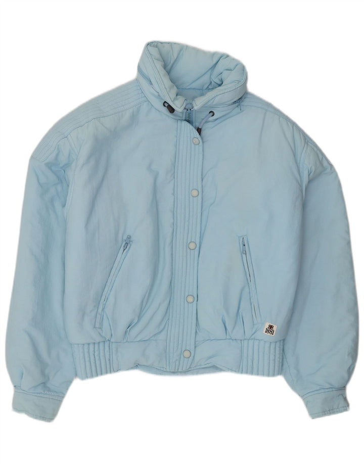 Cerruti 1881 Damen-Kapuzen-Übergröße, gepolsterte Jacke, Gr. 8, Blau